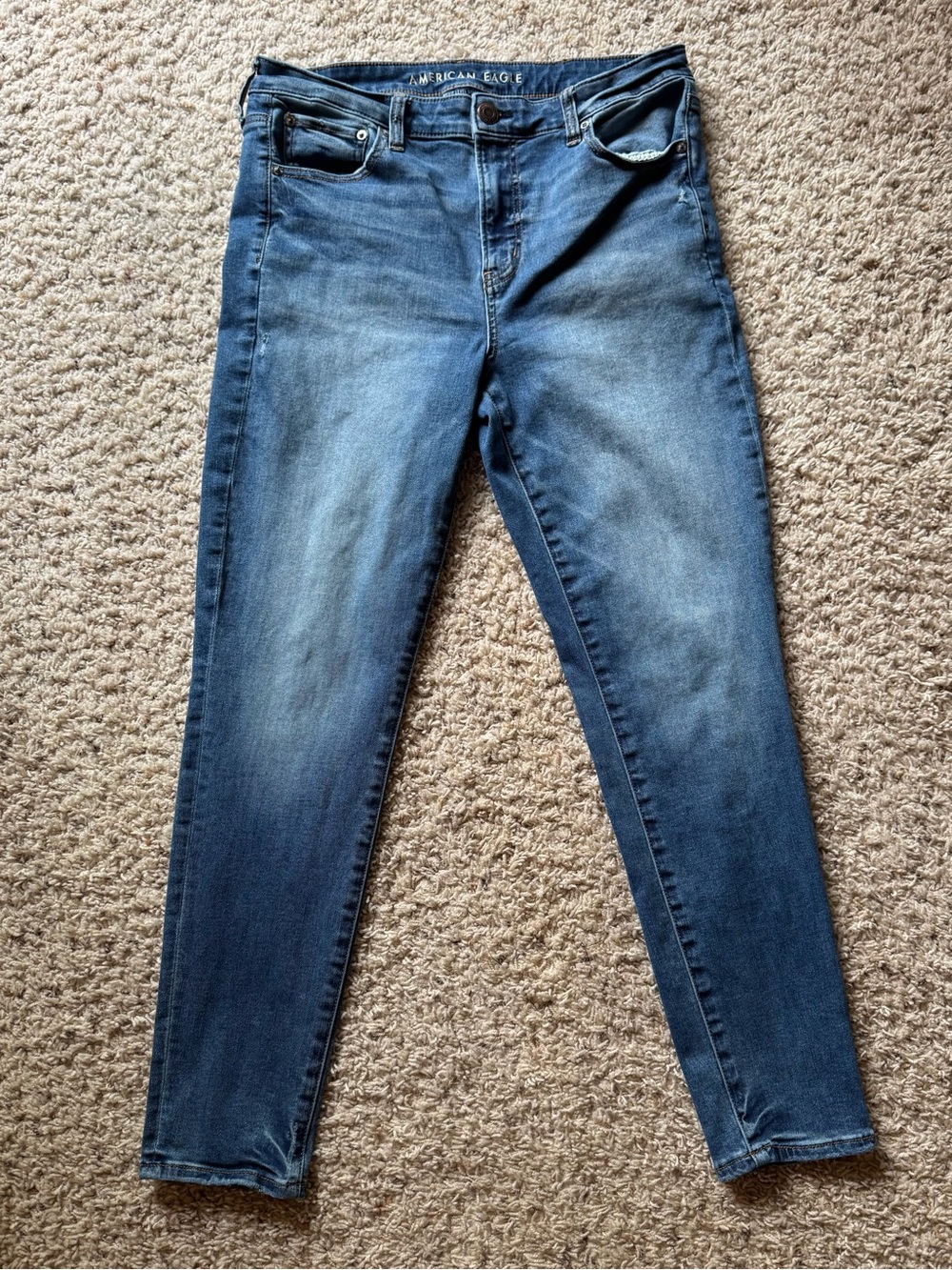 American Eagle Outfitters Next Level Stretch Skinny Jeans, Women’s Size 14